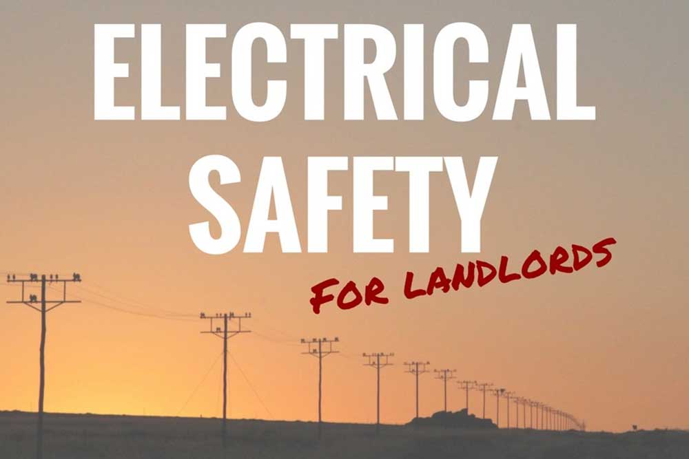 electrical safety for landlords graphic